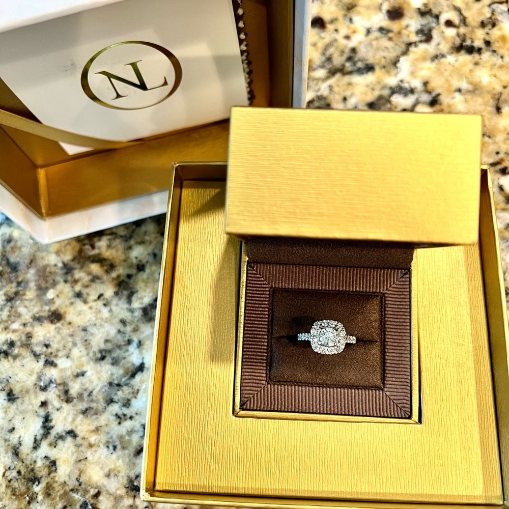 Kay Neil Lane Bridal Ring 1-1/2 ct tw Diamonds 14K White Gold